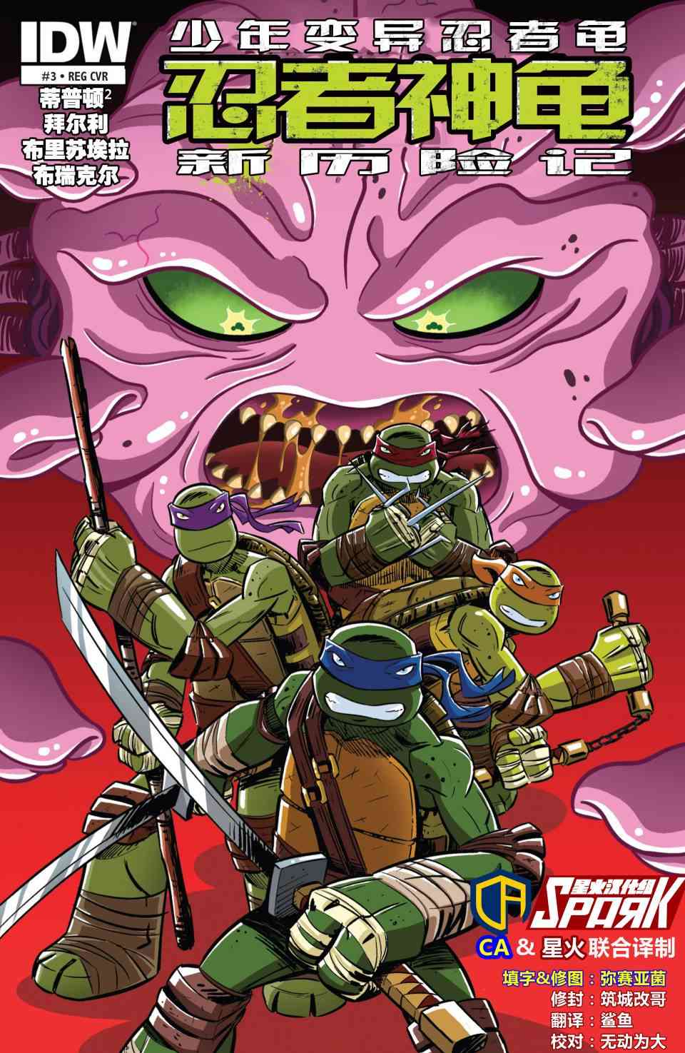 忍者神龟新冒险 - 第03卷 - 第2张图