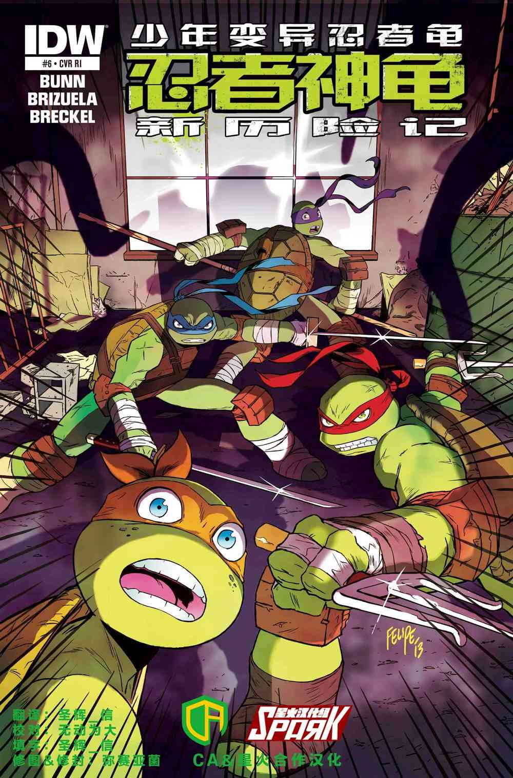忍者神龟新冒险 - 第06卷 - 第2张图
