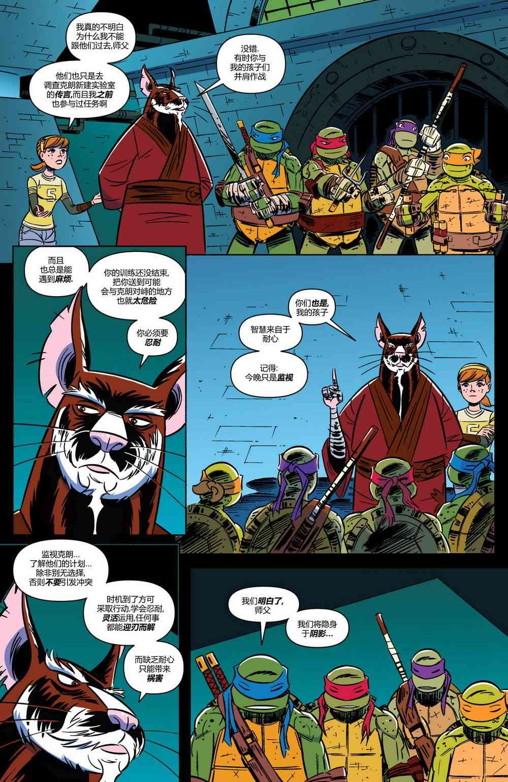 忍者神龟新冒险 - 第06卷 - 第4张图