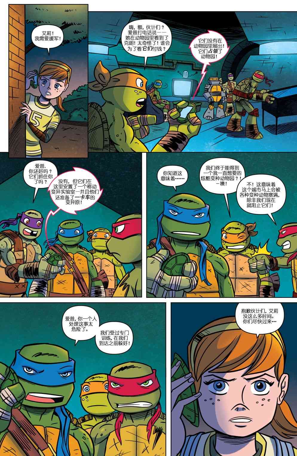忍者神龟新冒险 - 第13卷 - 第8张图