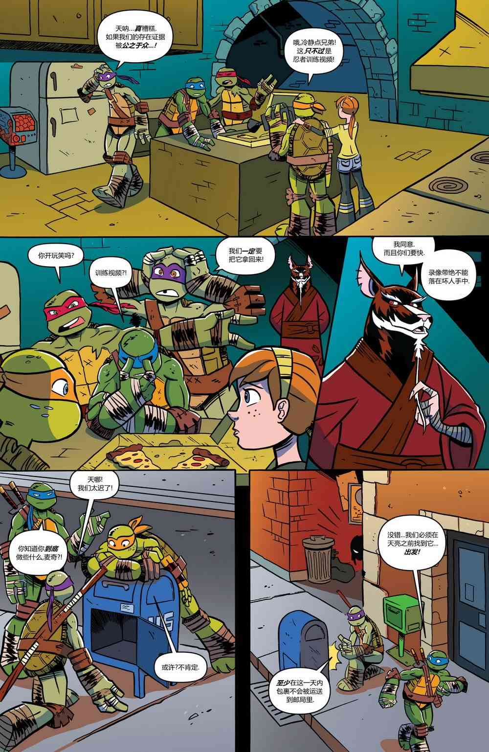 忍者神龟新冒险 - 第12卷 - 第8张图
