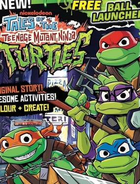 忍者神龟传奇英国杂志漫画