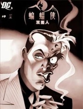 蝙蝠侠双面人