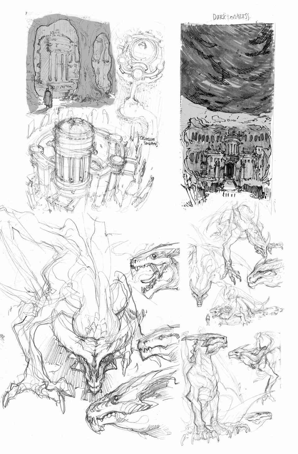 龙之纪元 黑暗堡垒 - 草图 - 第5张图