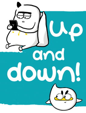 e׃up and down!